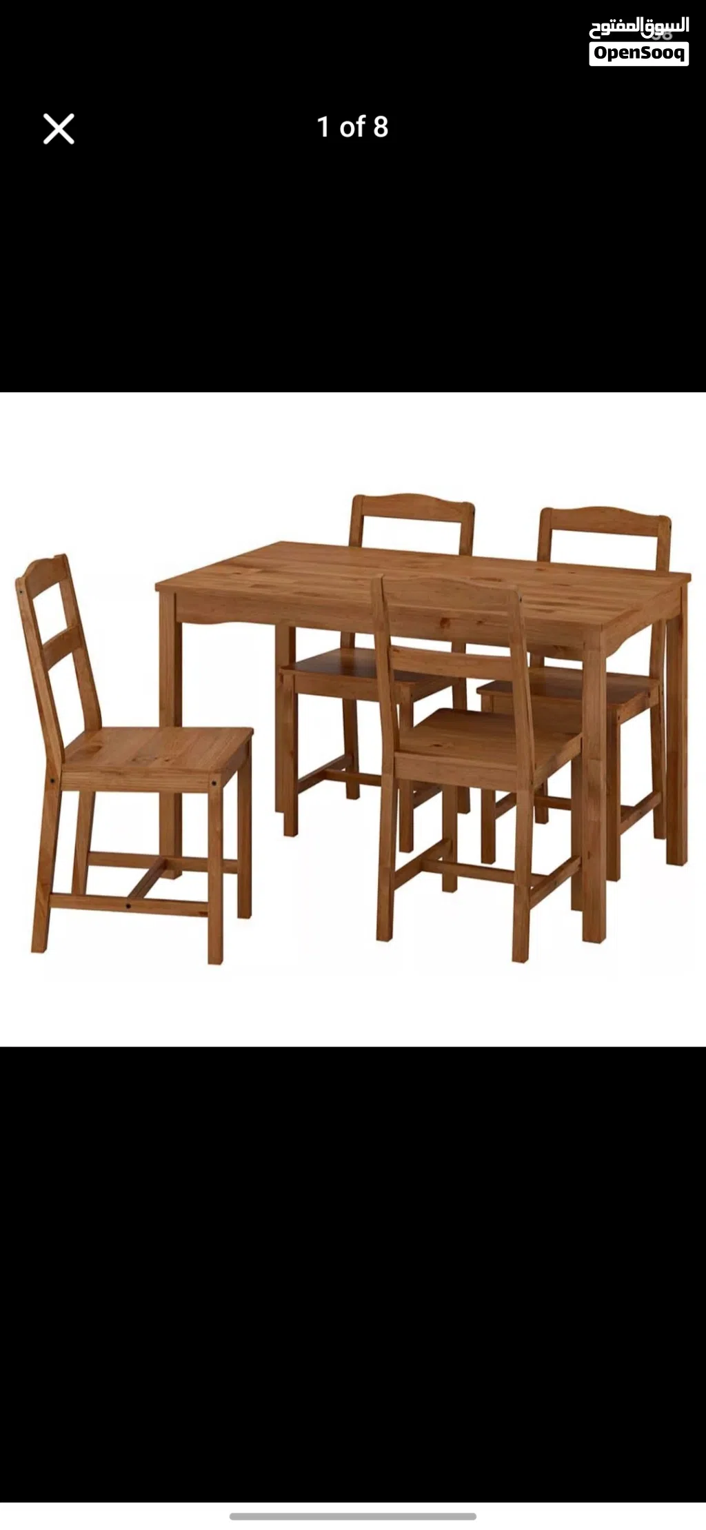 Ikea Dining Table With Two Chairs For Sale