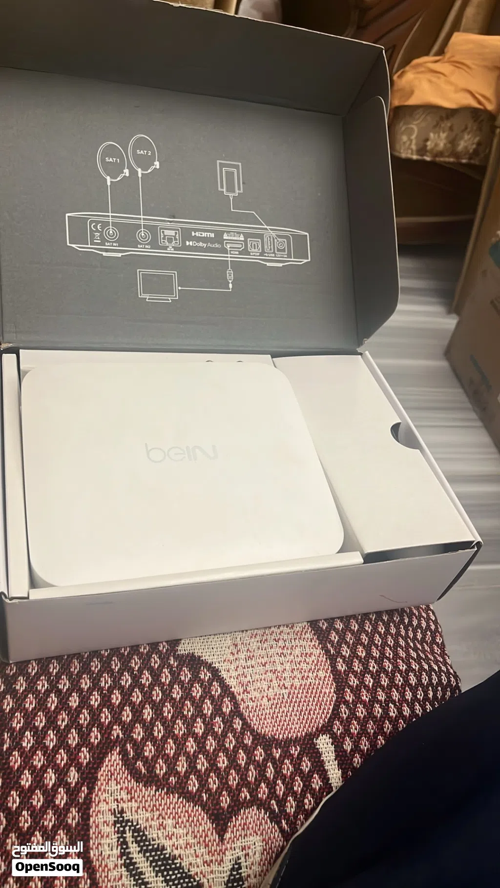 رسيفر 4k bein