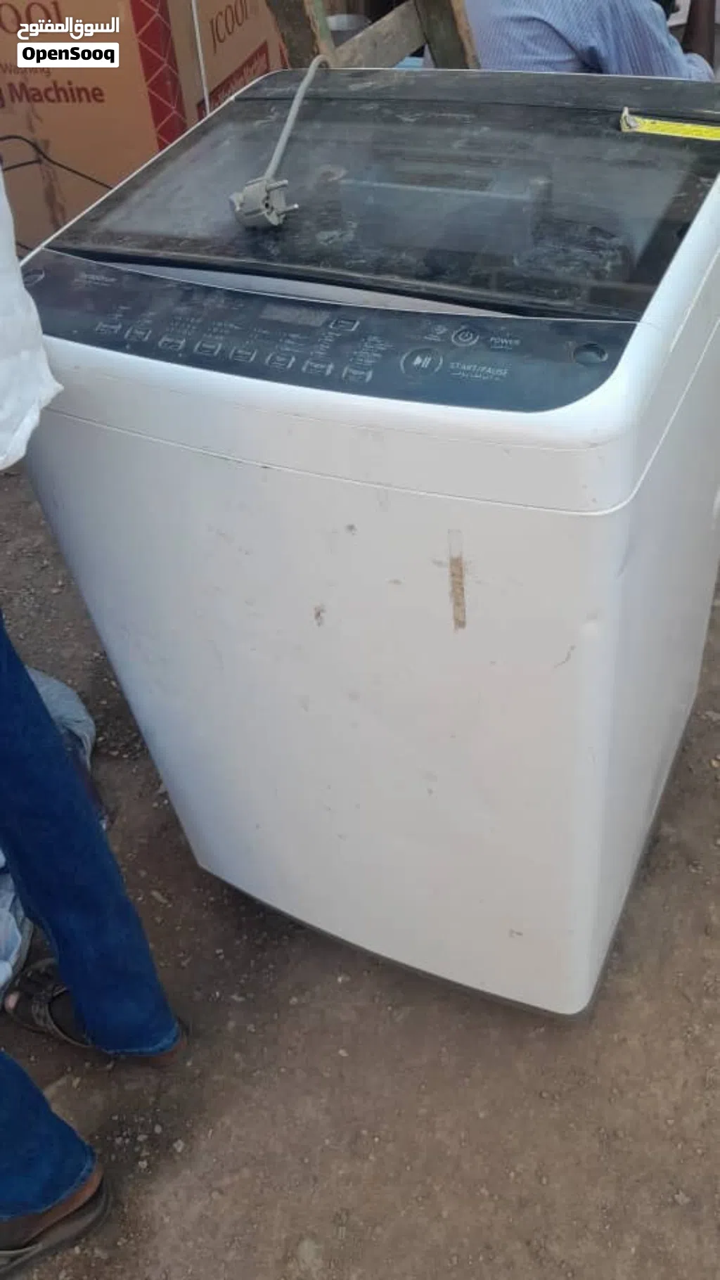غسالة فل اوتوماتيك 10 كيلو LG
