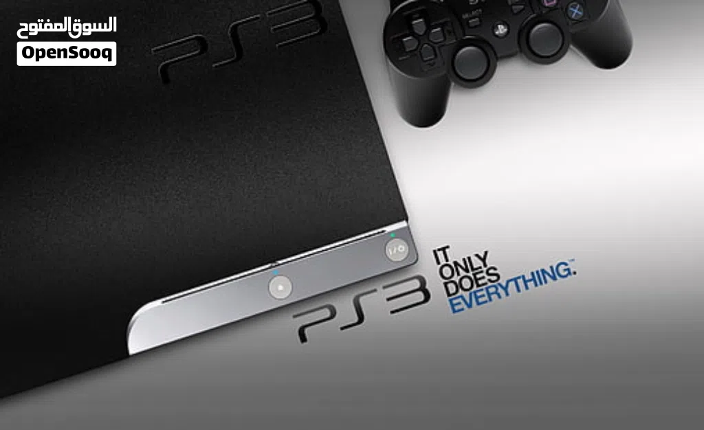 PS3 Slim 500GB مهكر بلايستيشن ثري سلم مهكر هارد 500 جيجا ضمان 10 ايام نظيف كرت بضاعة وارد