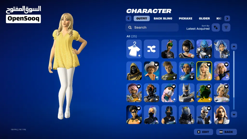 حساب فورت للبيع بالسعر الي بتطلبه