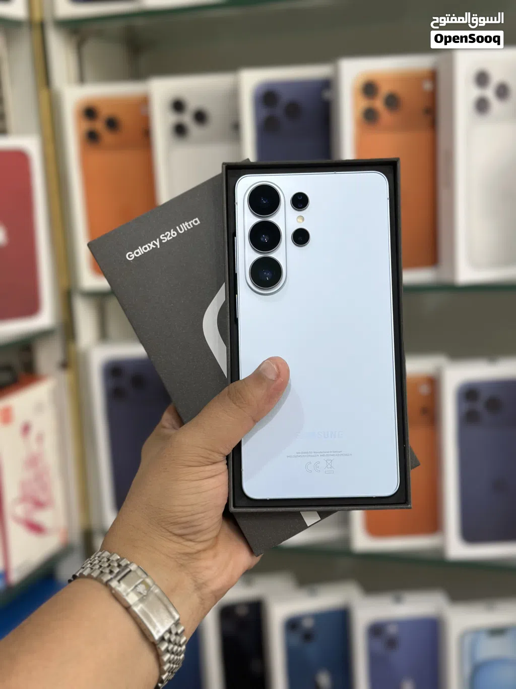 عرض خاص : Samsung S26 ultra 256gb هاتف جديد مستعمل فقط يوم واحد مع ضمان وكيل سنة مع هدايا و ملحقات