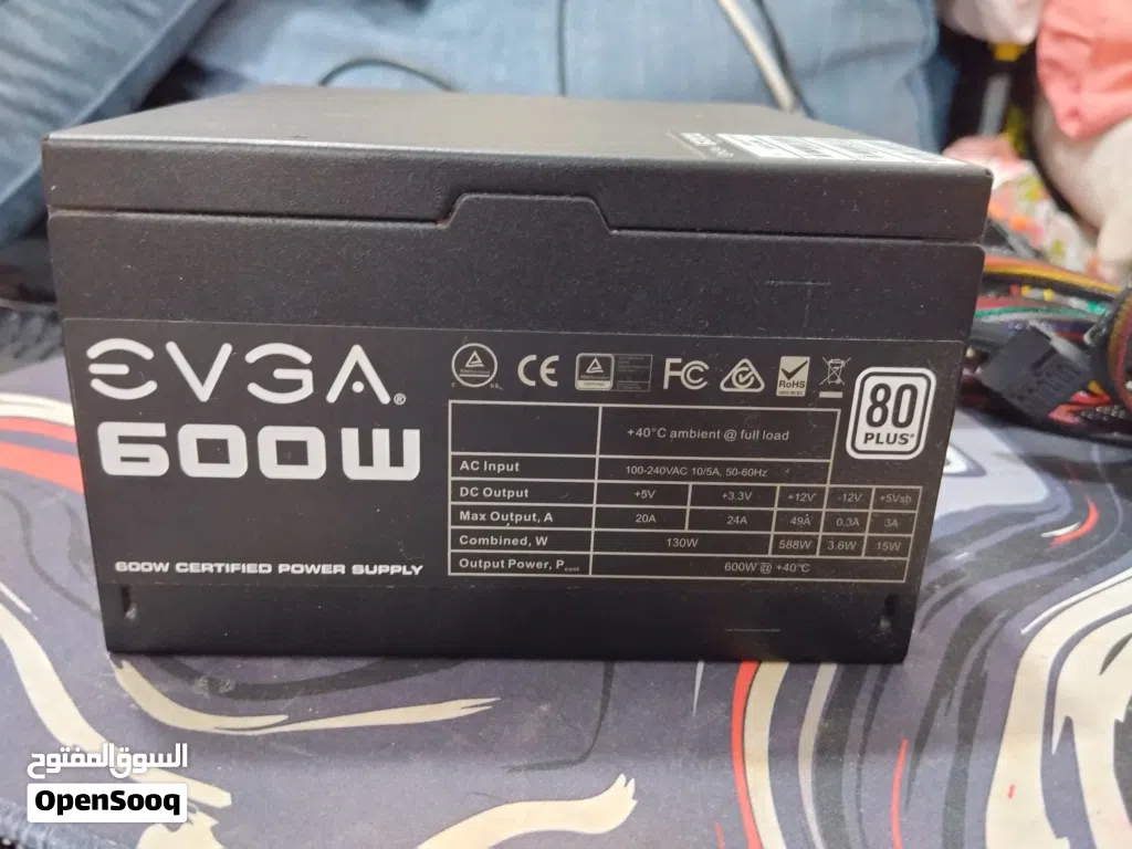 EVGA 600W POWER SUPPLY