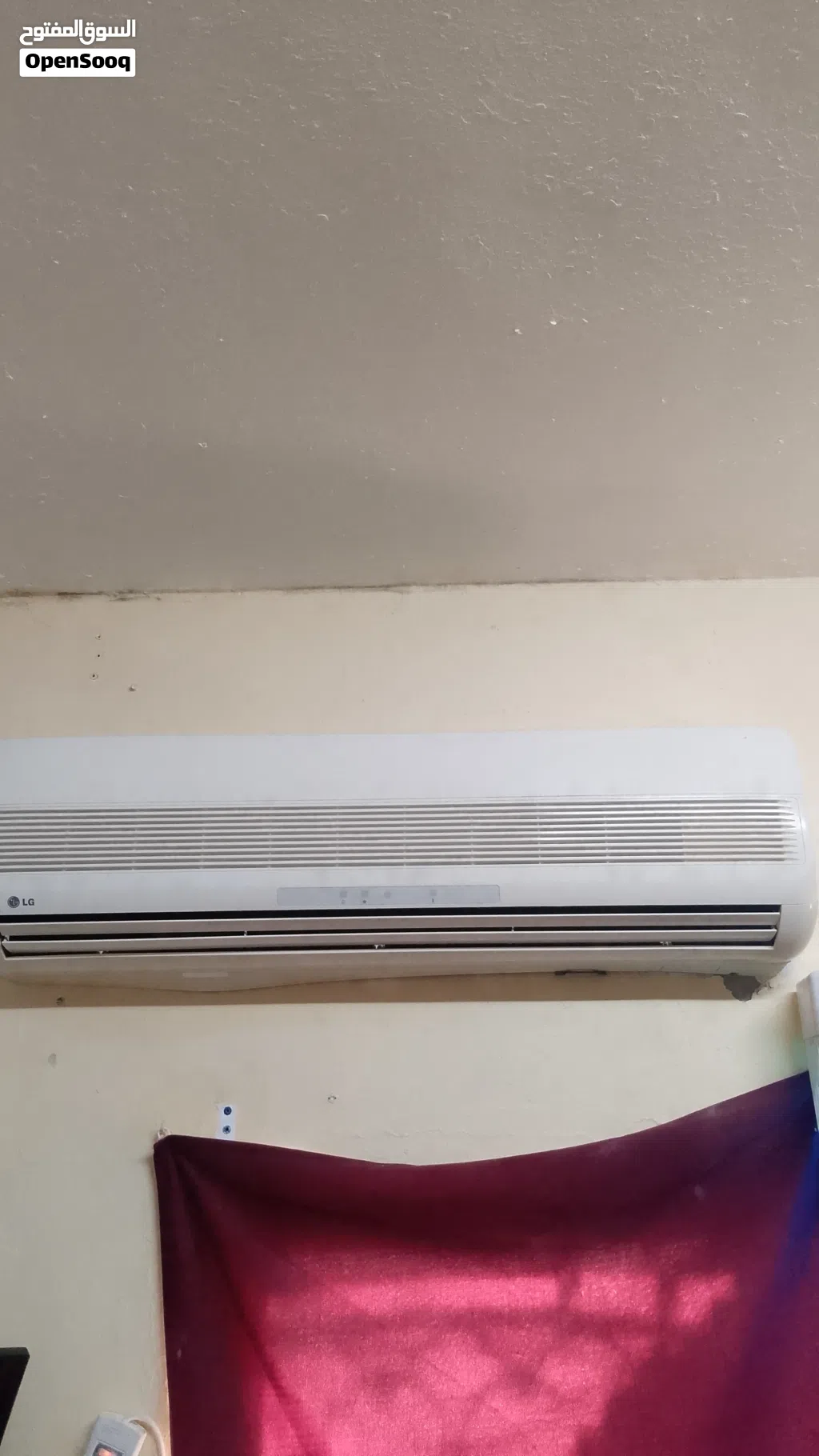 مكيف 2 طن وربع عادي مش انفيرتر نوع lg