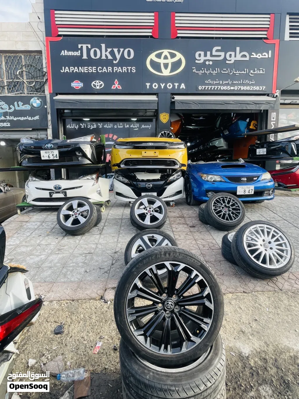 متوفر جميع قطع تويوتا بريوس 2010-2025 بودي محركات بطاريات هايبرد ونيسان ليف2024 اصلي ياباني ميكانيك