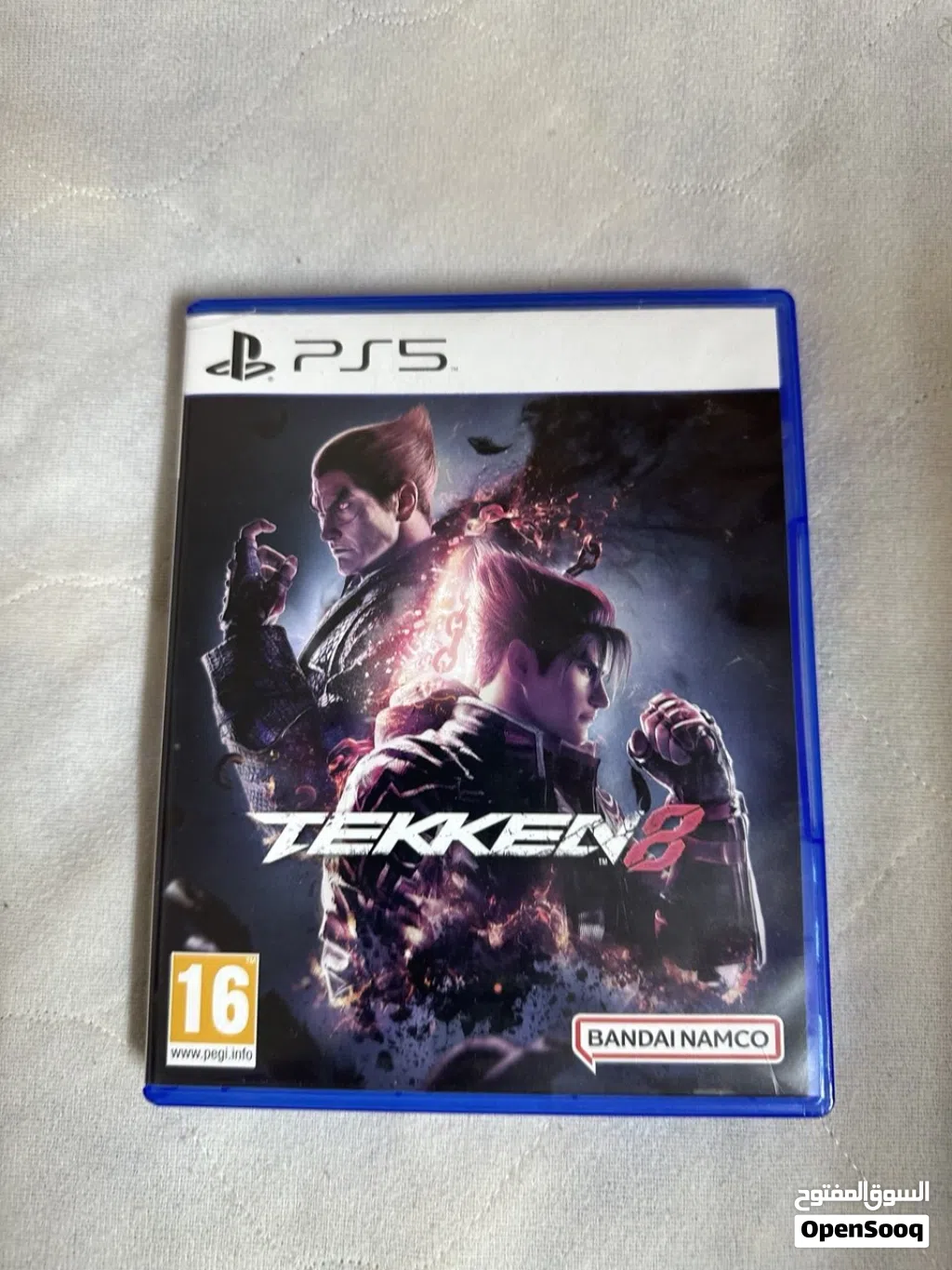 شريط tekken 8 نسخة اماراتية بحالة الجديد مستعمل اقل من اسبوع