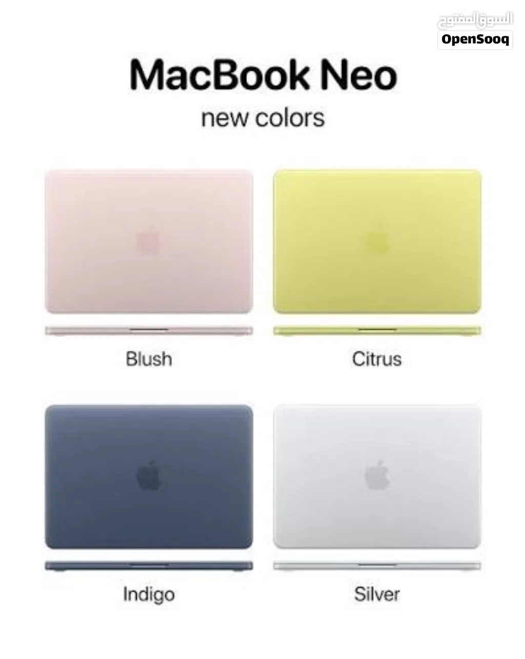 New Apple MacBook Neo A18 Ram 8GB SSD 256GB 13” Retina Display macOs Tahoe