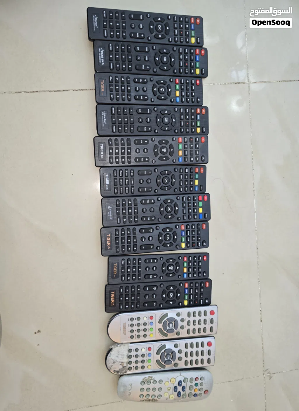 ريموت ريسيفر تايقر و ستارسات