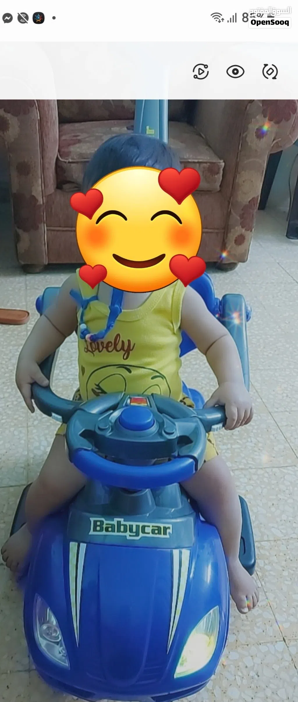 سيارة بسكليت اطفال ممتازة
