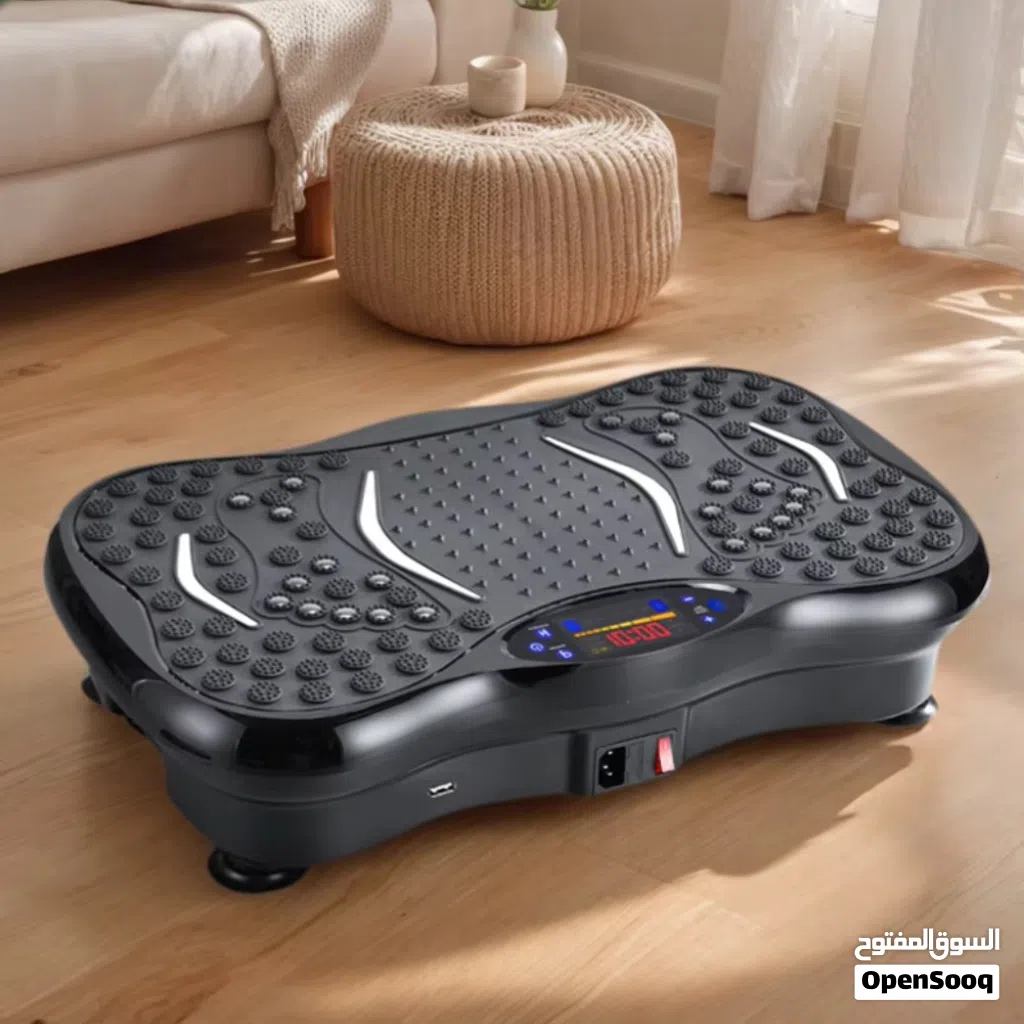 جهاز لوح الاهتزاز (Vibration Plate) – تمرين ذكي بدون مجهود