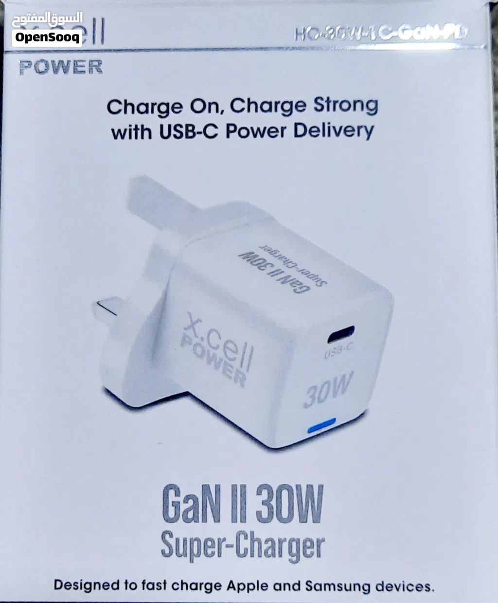 For Sale: x. cell 30W GaN II Charger (New in Box)