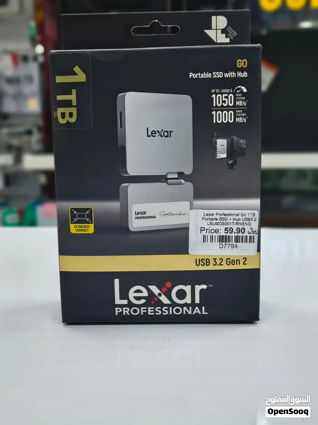 Brand New Lexar Portable 1TB SSD in Oman Gen 2 1 Year Warranty
