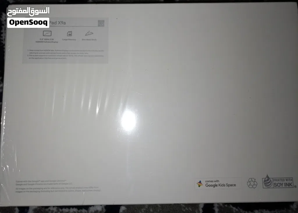 هونور باد X9a تابلت مستعمل بحالة ممتازة مع شاحن وكرتونة 128 جيجابايت