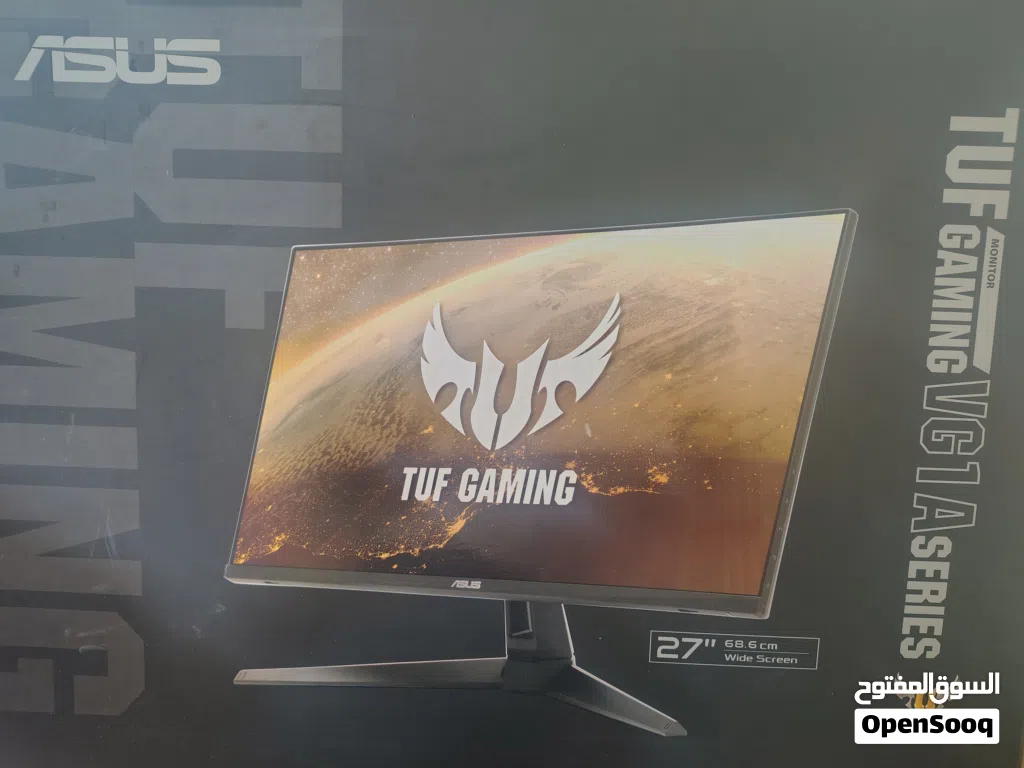 شاشة Asus 27 165hz مستعمل