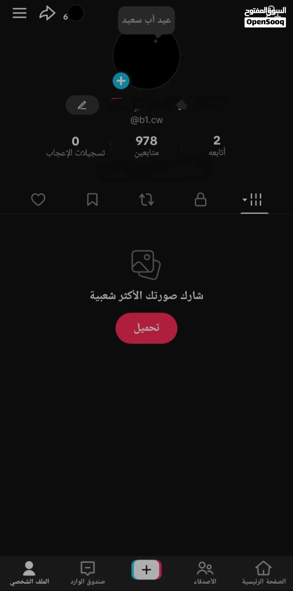 حسابات تيك توك للبيع البايو مهم