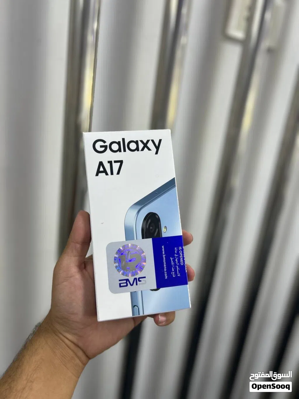 Samsung A17 4RAM / 128GB جديد مسكر بالكرتونة كفالة الوكيل الرسمي وشركتنا 3 سنوات