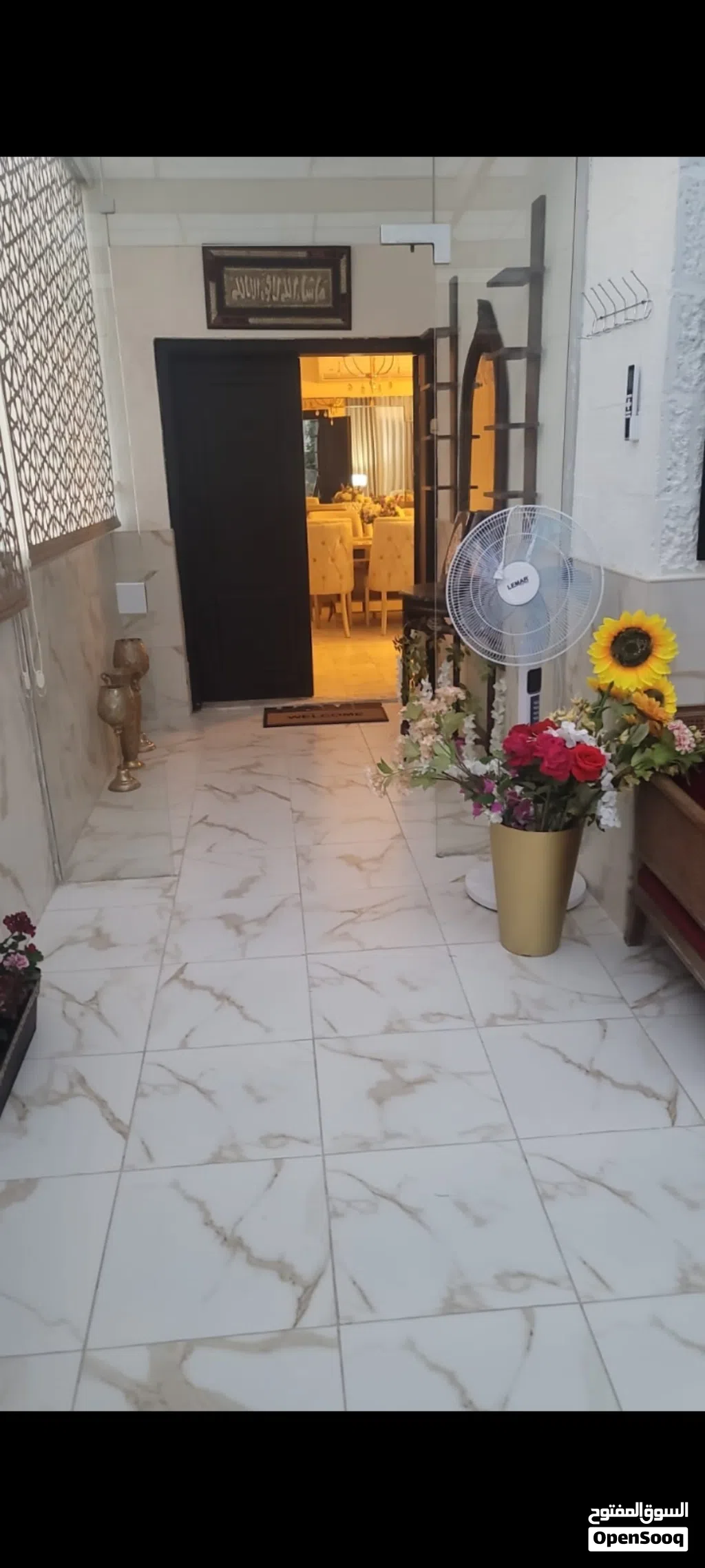شقه مفروشه فآخره طابق أرضي للايجار عبدون