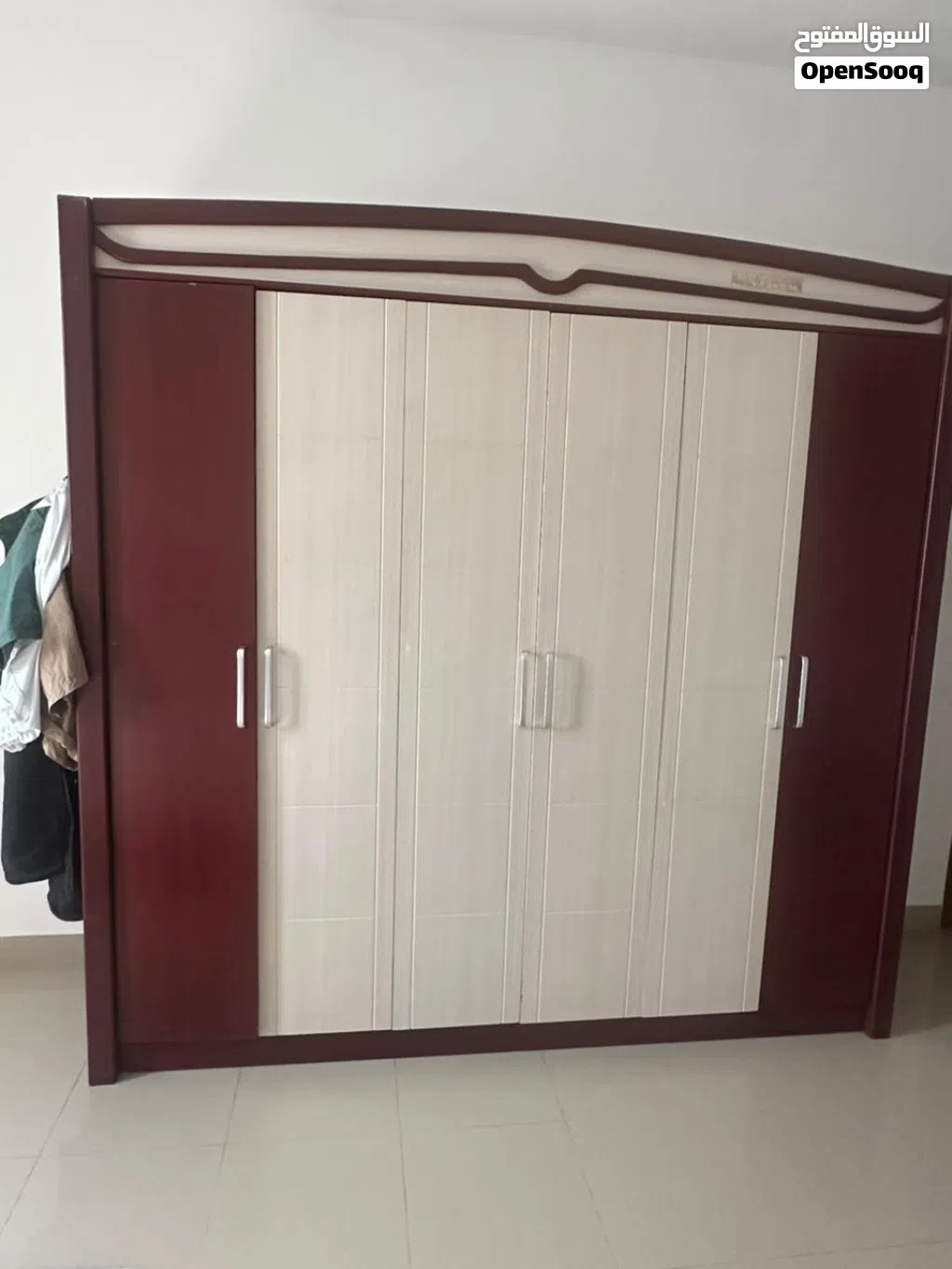 • 6-Door Cupboard , King Size Bed with Side Drawers – Very good condition