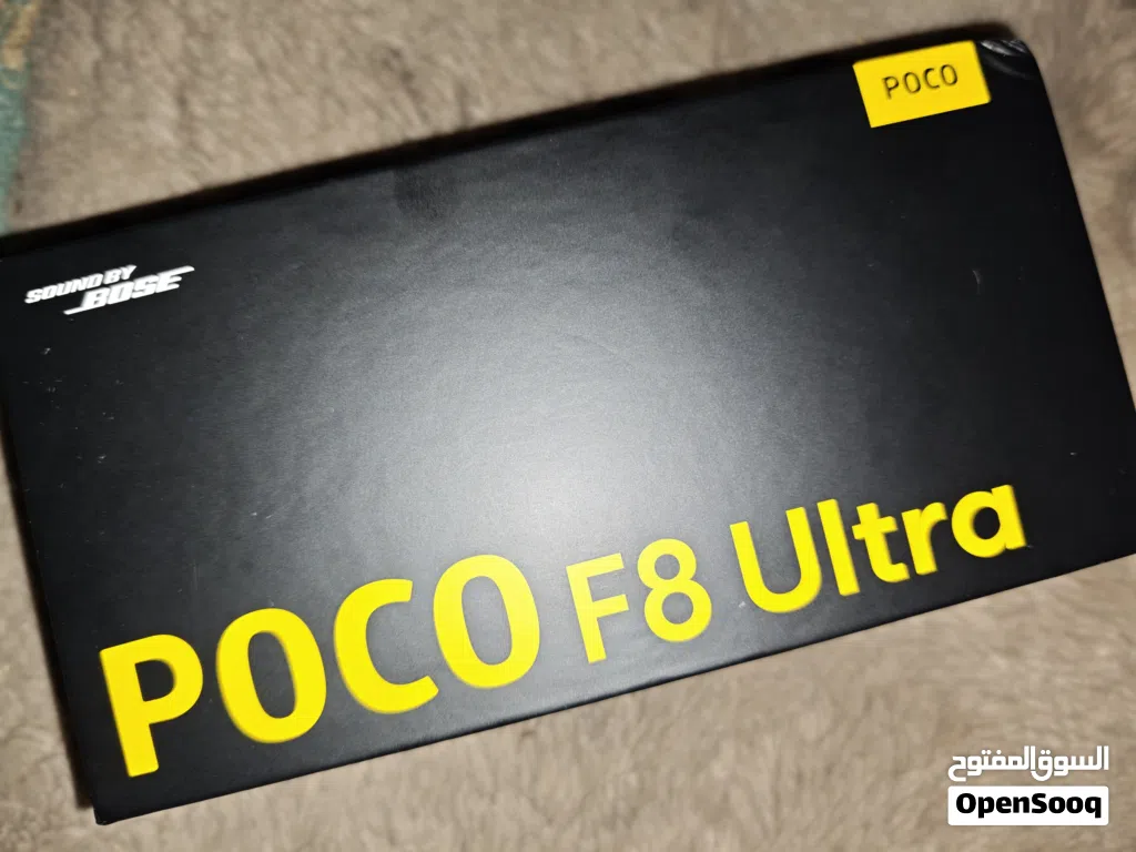 للبيع بوكو اف 8 الترا POCO F8 Ultra مساحة 256 جيجا لون جينز مميز