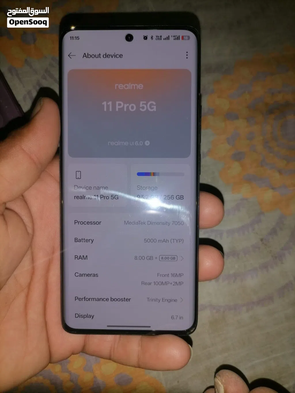 realme 11pro5g