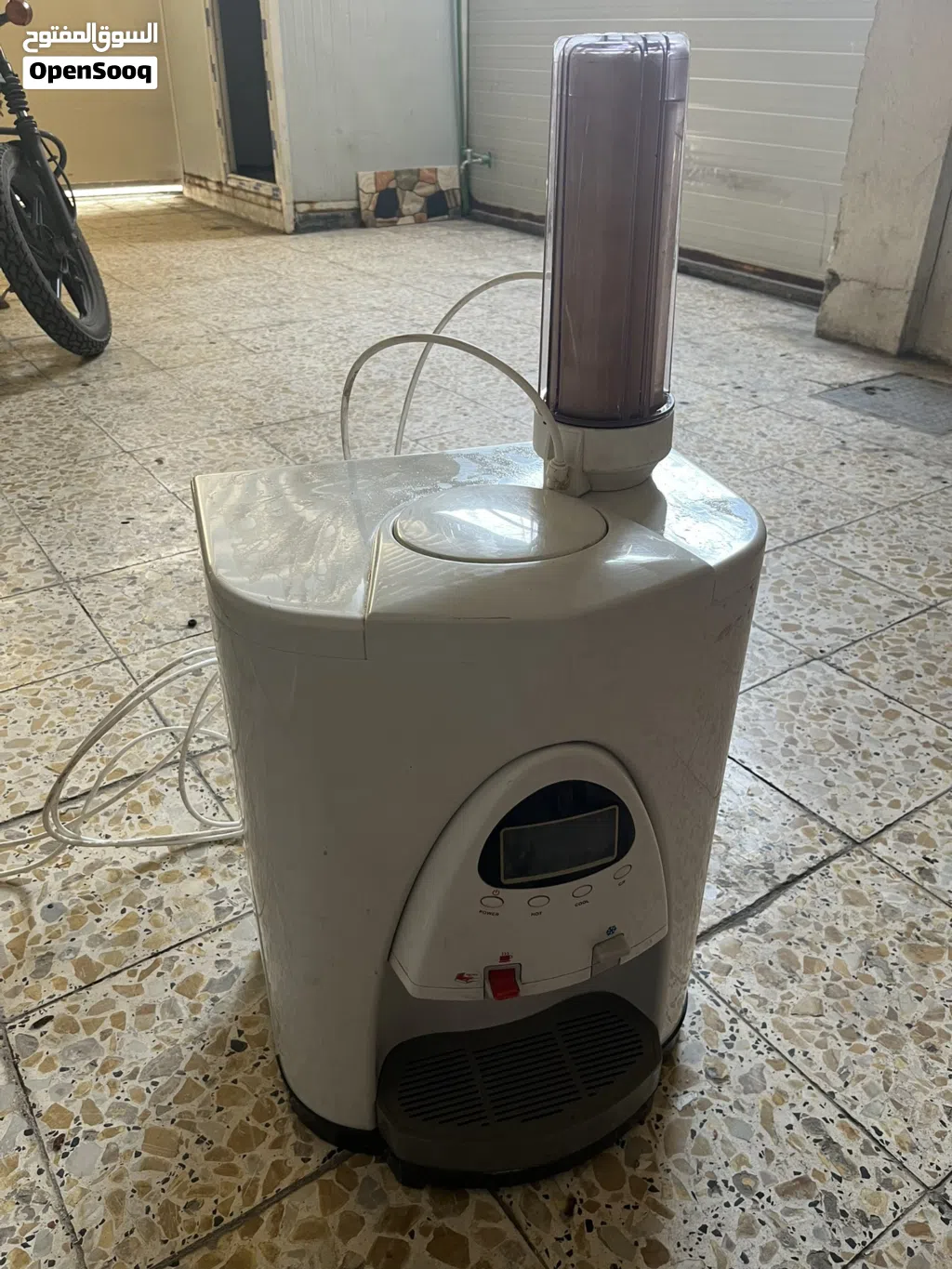جهاز تصفية ماء + براد ماركة كرستلو الاصلي نظيف جداً