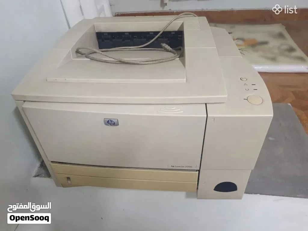 طابعة hp مستعمل شغال للبيع