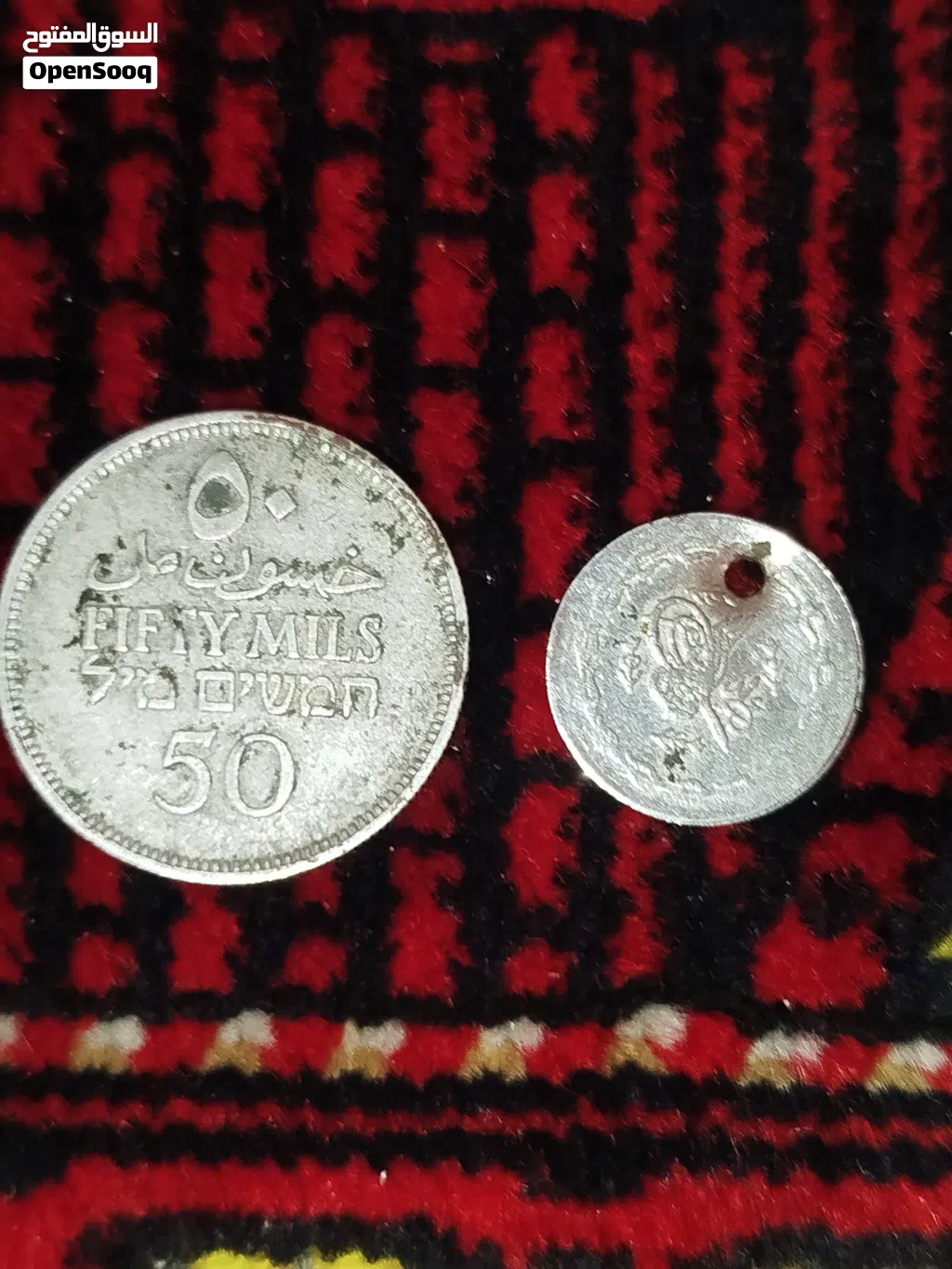 50مل 1935 . عملة فضية تعود الى عهد السلطان محمود الثاني