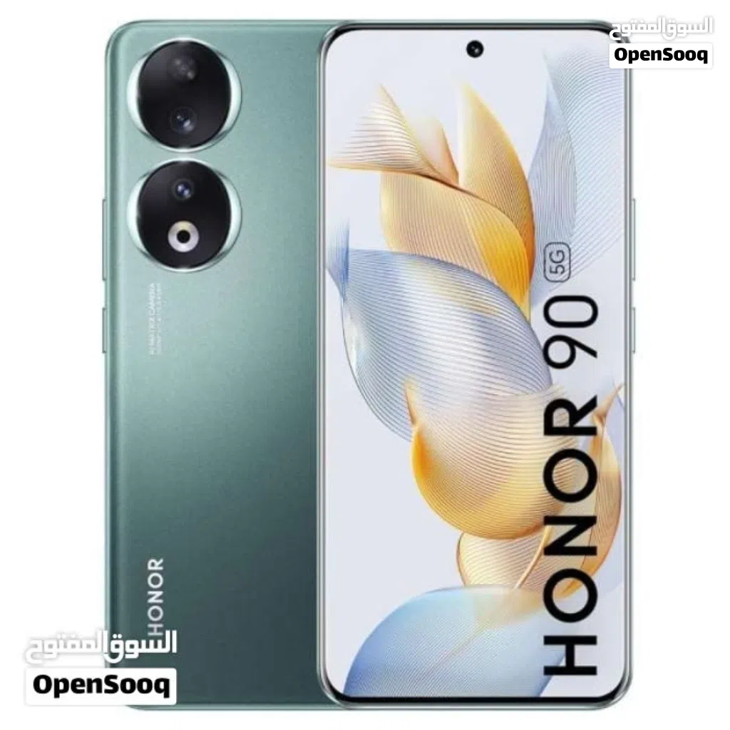 HONOR 90 جهاز القوي جدا واداء جبار الجهاز فحص كامل لاكن مكسور الباك وضع الجهاز 99٪ بيجي رام 12+7