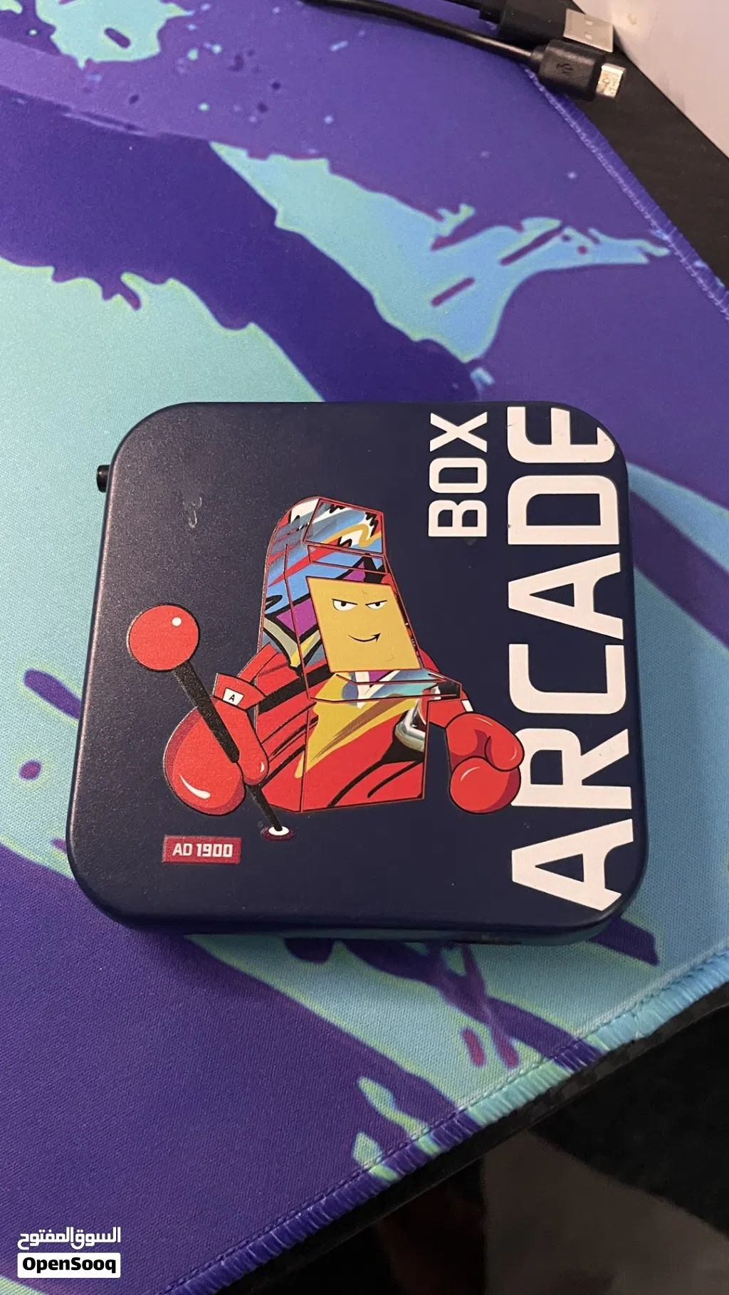 جهاز أركيد بوكس (Arcade Box) ألعاب الطيبين - مستعمل خفيف بحالة الوكالة ( بدون يدات تحكم )