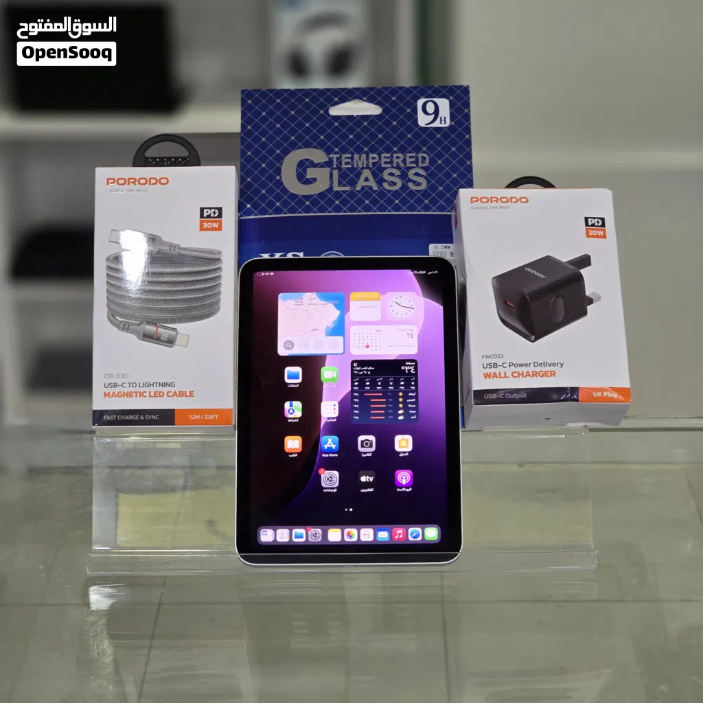iPad mini 6 – 64GB – Excellent Condition آيباد ميني 6 – 64 جيجا - حالة ممتازة