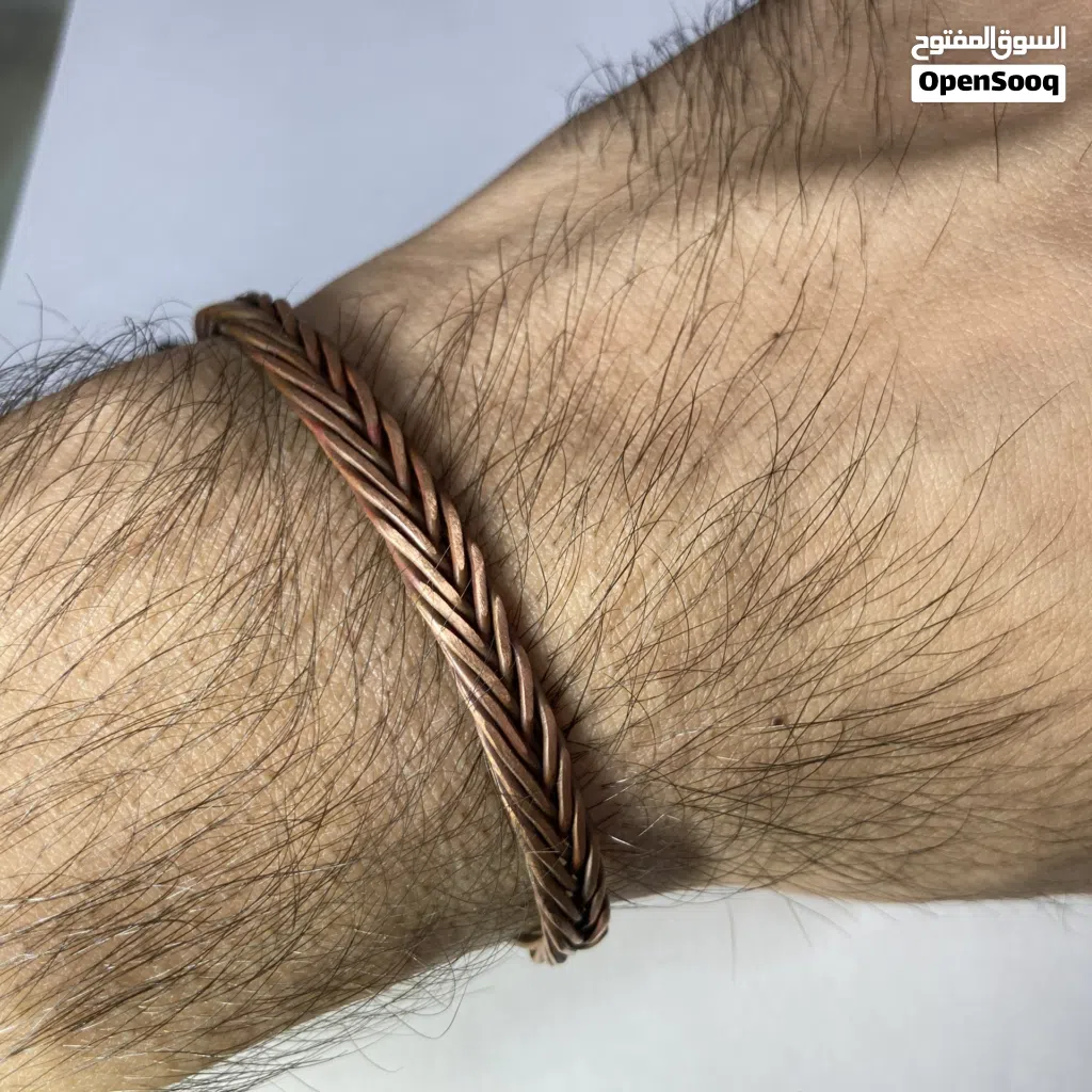 Handmade Pure Copper Bracelets أساور نحاس خالص مصنوعة يدويًا