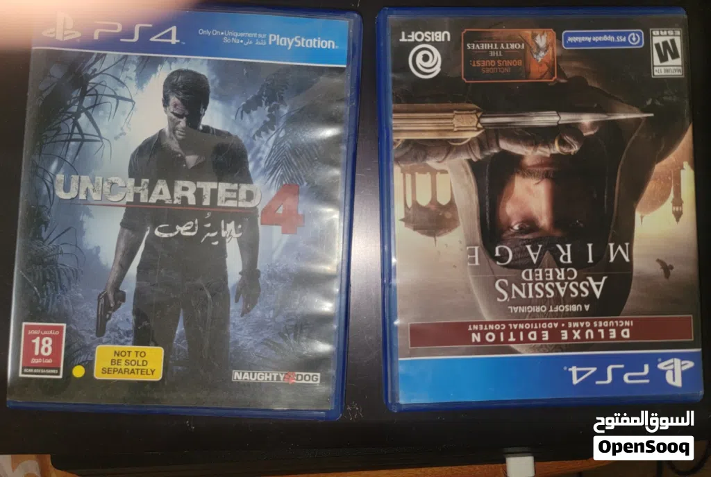 بيع لعبتين ps4