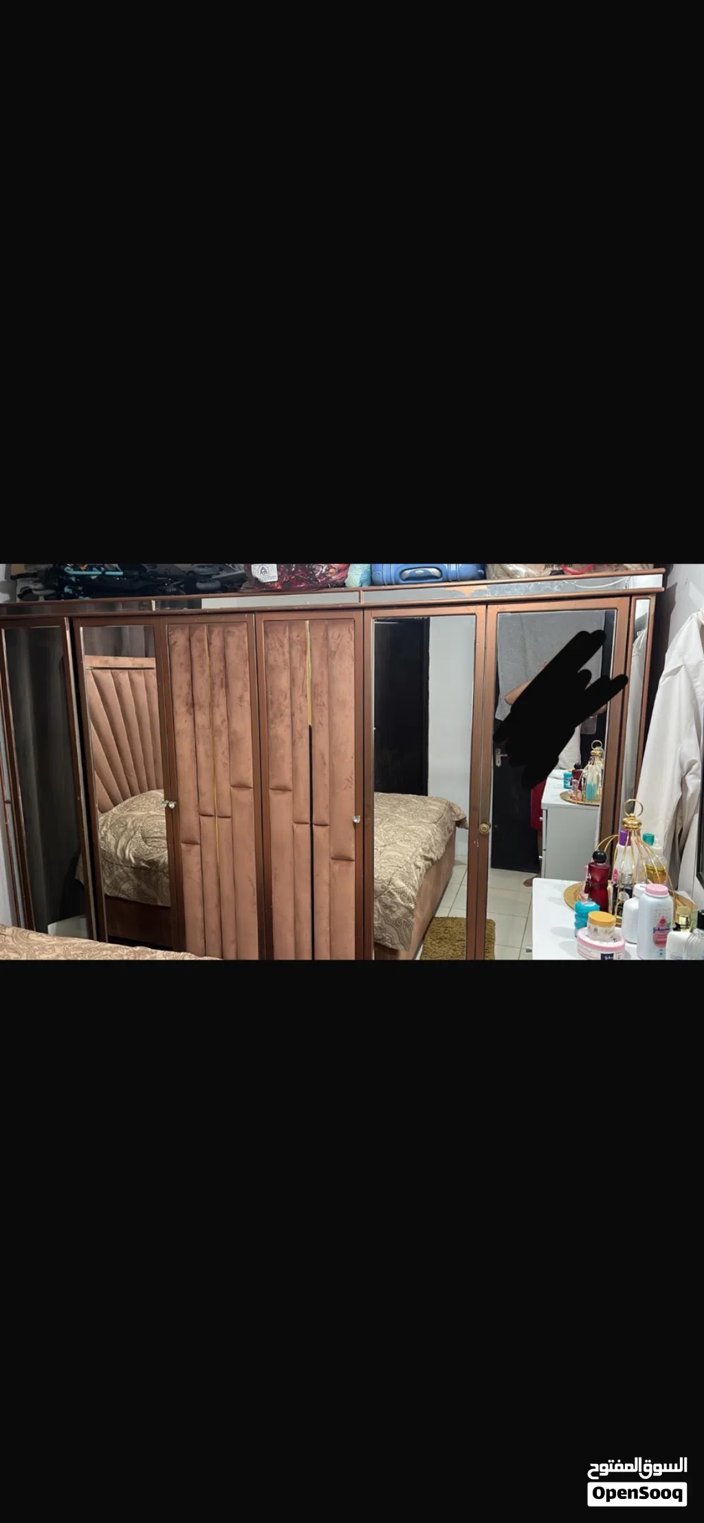 غرفه نوم سرير وكبت 45kd