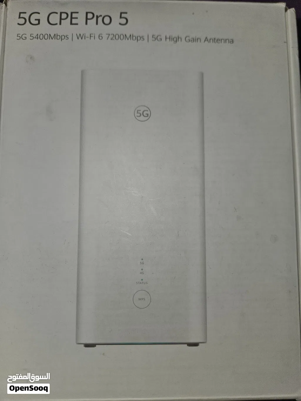 Stc router 5G CPE Pro 5 5G 5400Mbps Wi-Fi 6 7200MbpsHigh Gain Antenna