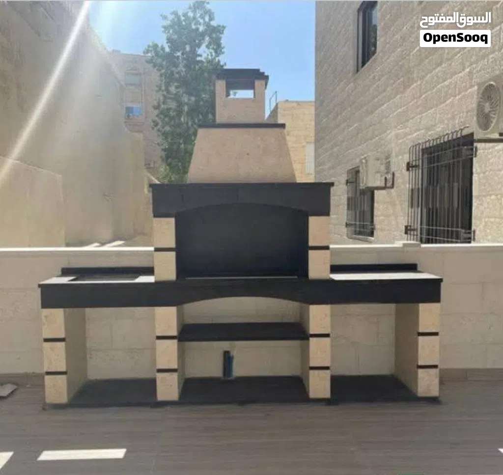باربكيو فير بليز نوافير وشلالات جميع انواع الحجر البناء وديكورات اللاستفار الاتصال و واتس سعار حرق