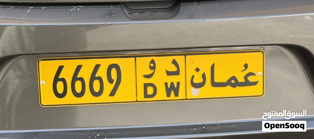 6669 رموز مختلفه فيها و