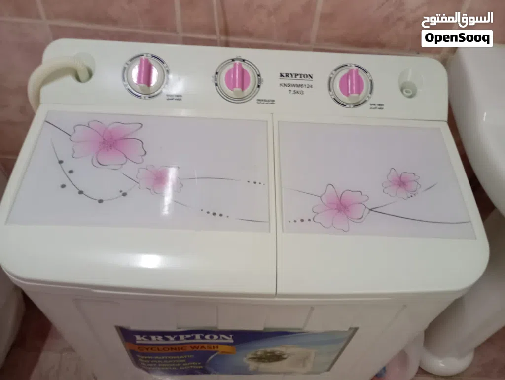 غساله للبيع شبه الجديد استخدام شهرين مع الضمان