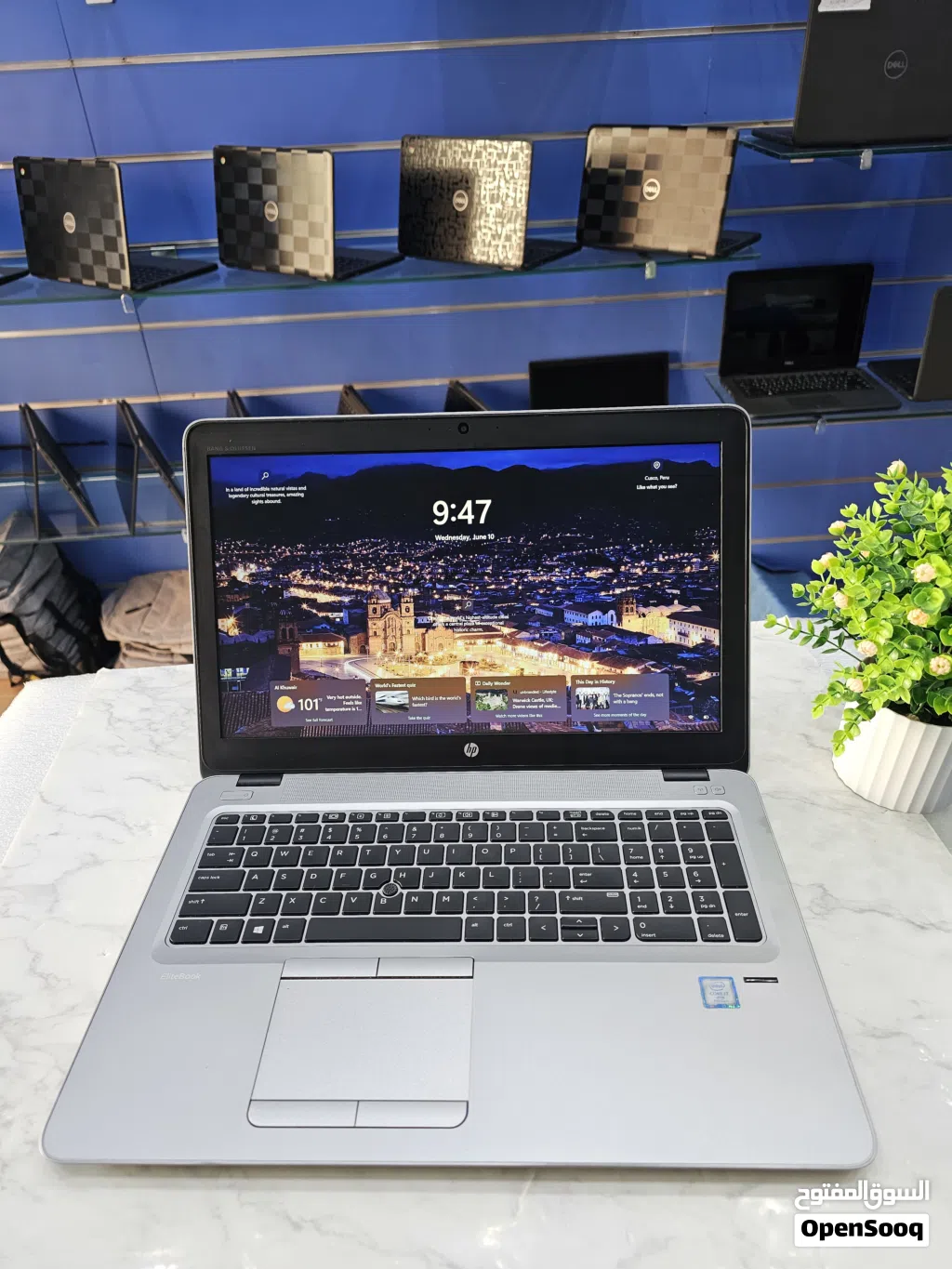 Hp Elitebook 850G4 Intel Core i7 Processor 7th Generation 8GB Ram 256GB SSD AMD Radeon 2GB Graphics