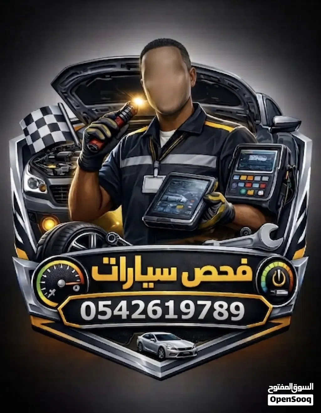 فحص سيارات في حفر الباطن