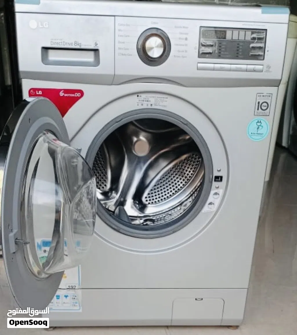 LG 8kg frontload washing machine for sale