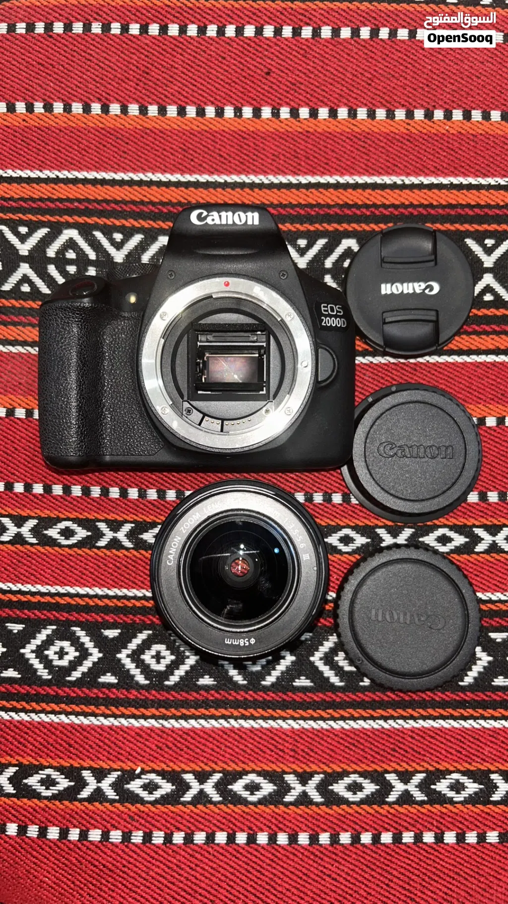 كميرا كانون EOS2000D