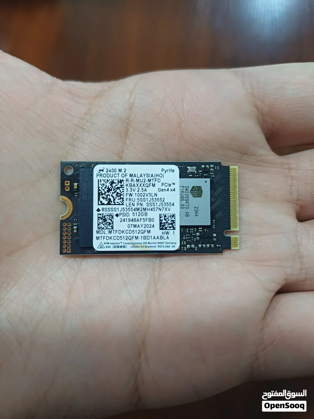 SSD M.2 NVMe 512 gb gen 4