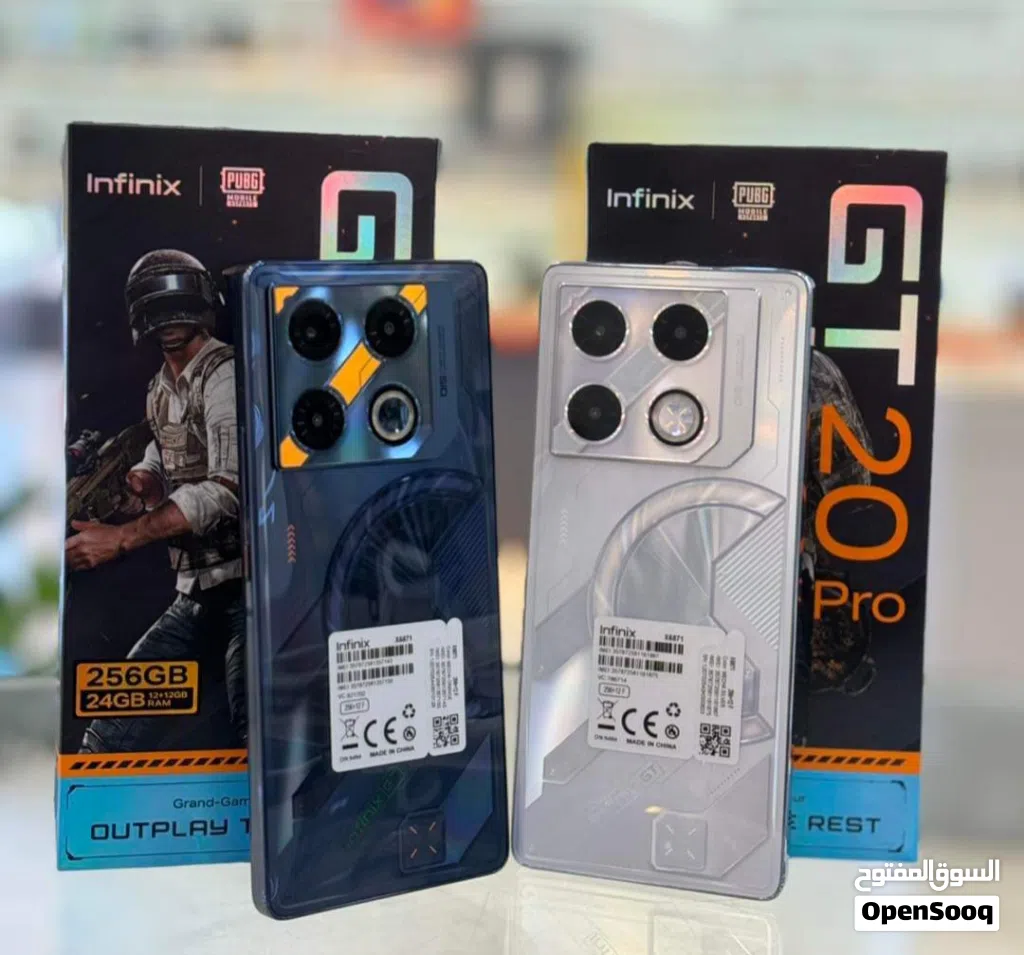 مستعمل اخو الجديد GT 20 pro 5G رام 24 جيجا 256 مكفول بالشركة أغراضة والكرتونه الأصلية متوفر توصيل