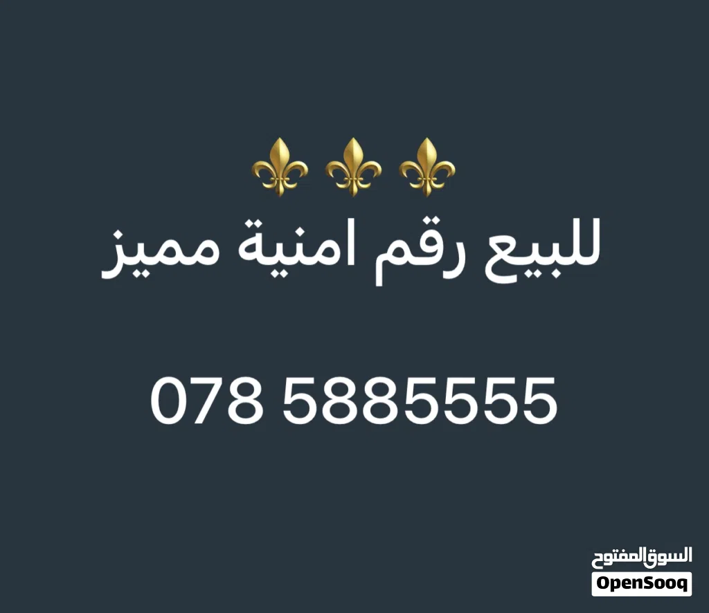 رقم امنية مميز / فاتورة / الترا 30
