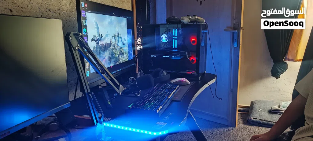 ست اب كامل.هاي اند قطع amd احترافيه اقوى تجميعه متناسقه للقيمنق والريندر و 3D والتصميم