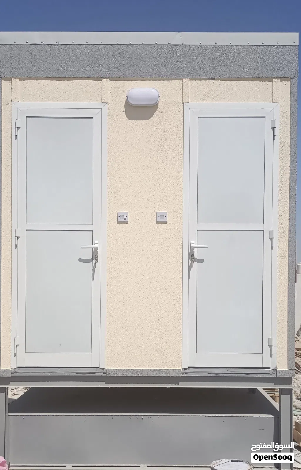Portable Toilet Cabin – Ready to Use, Plumbing Installed
