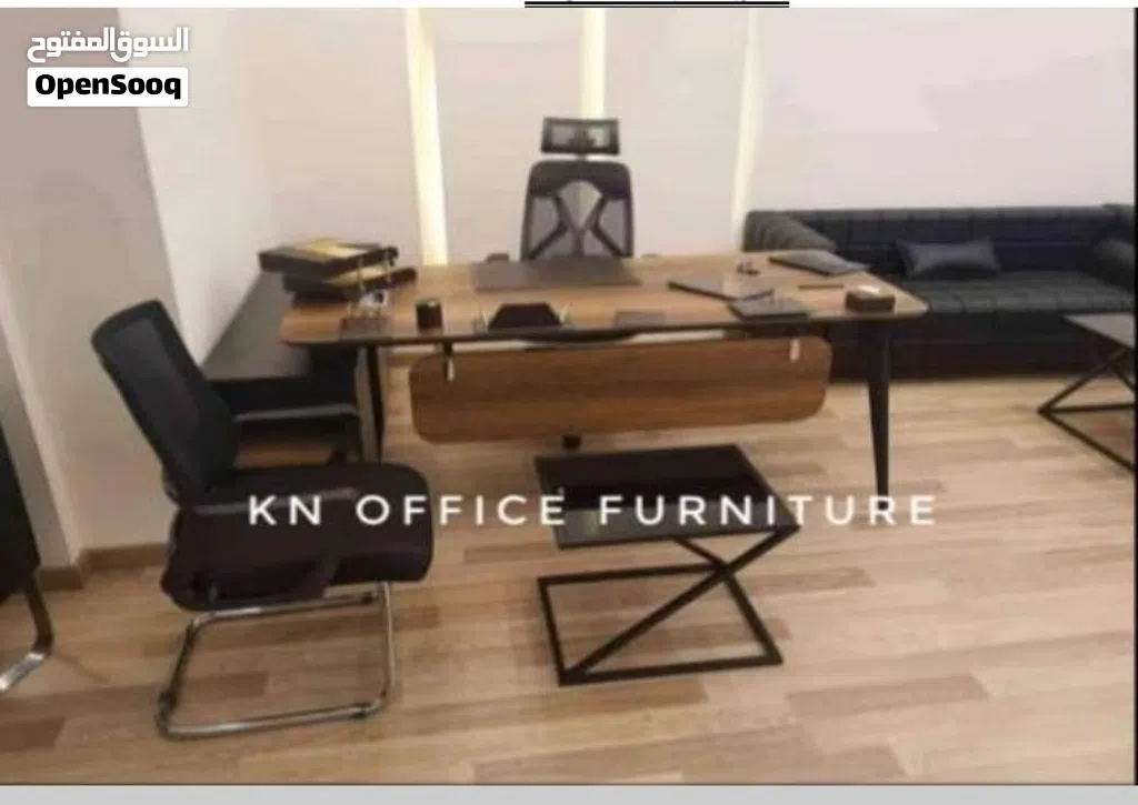 احداث موديلات المكاتب خشب مودرن اسبانى مستورد عالى الجوده من شركة kn office furniture
