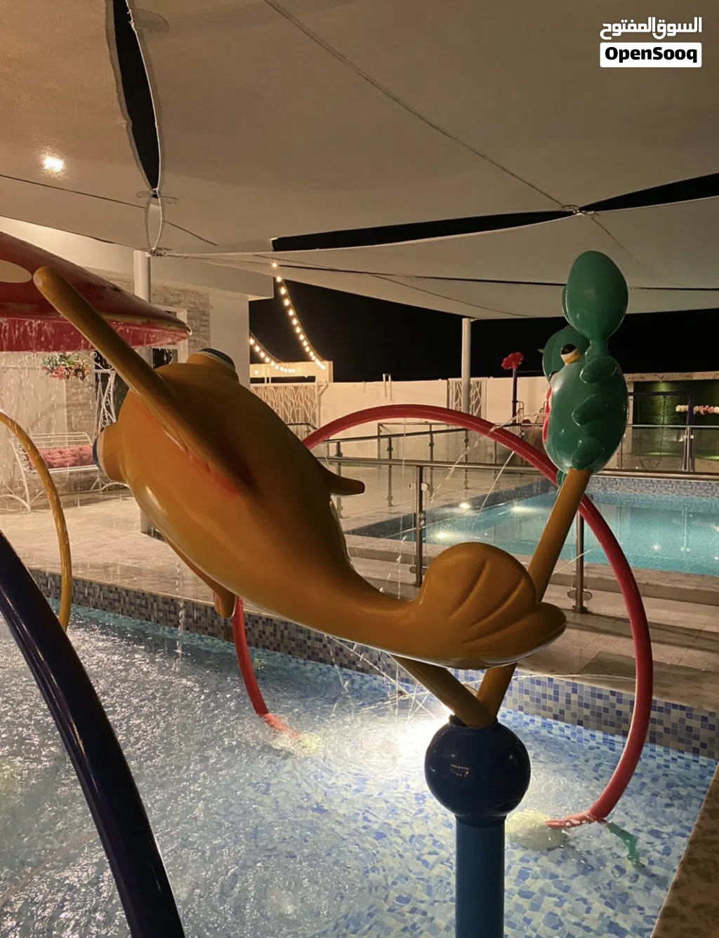 استراحة مع العاب مائية في بركا Chalet with water games in Barka