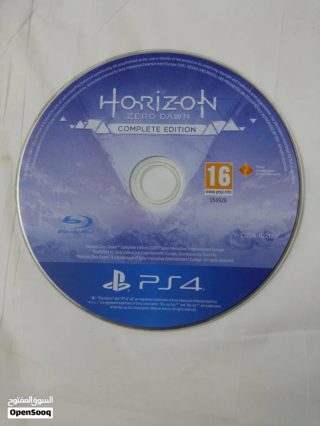 قرص Horizon Zero Dawn نضيف وشغال 100% ما مشخط