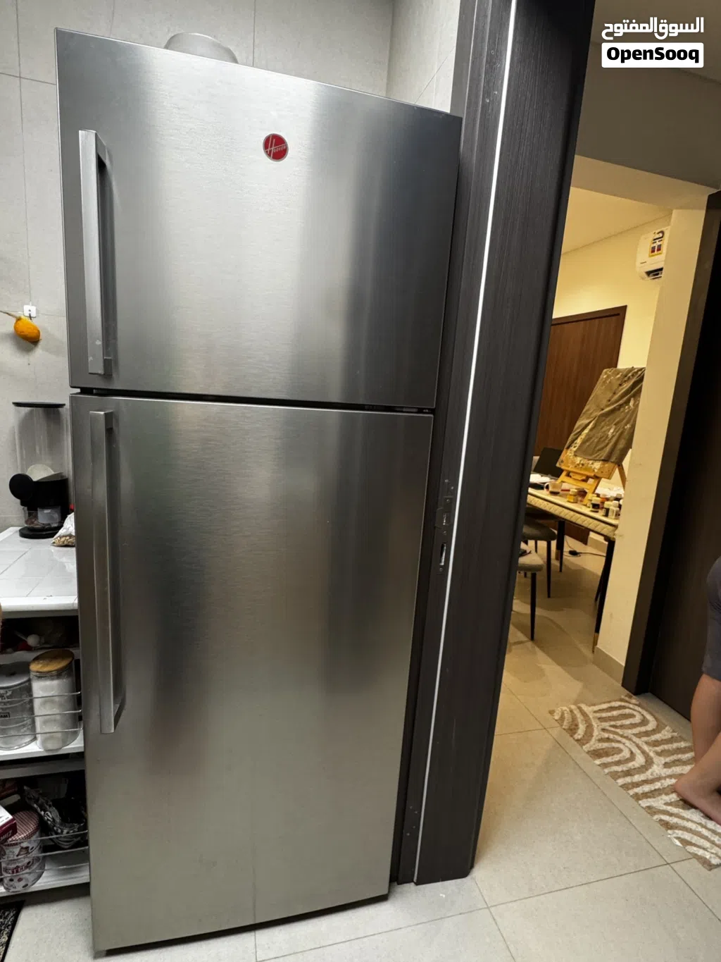 Hoover Double Door Refrigerator - Excellent Condition